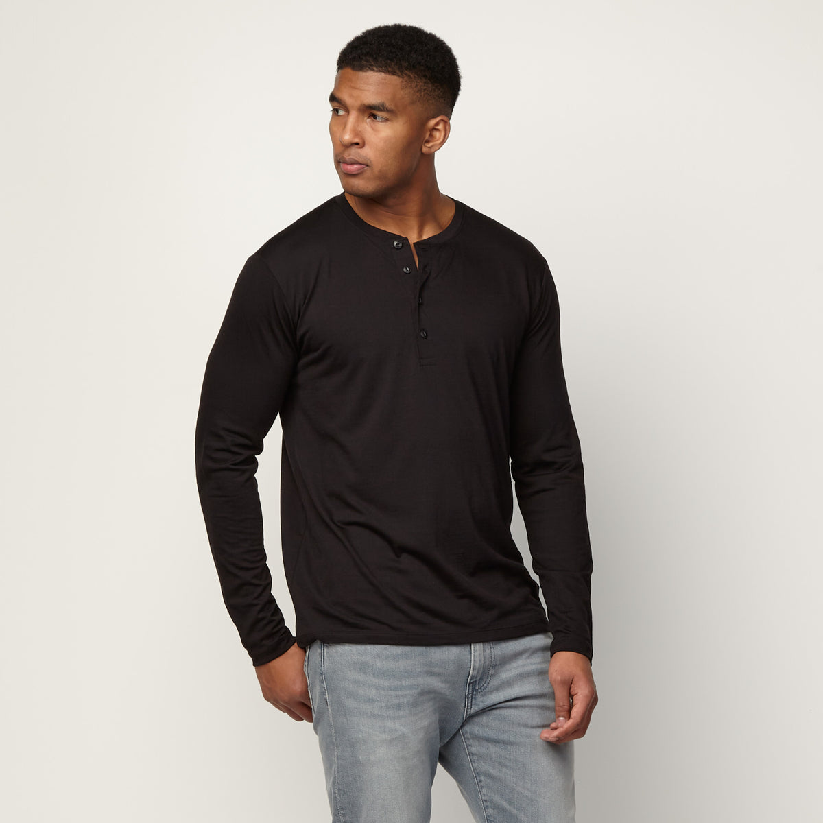Men's Signature Long Sleeve Henley