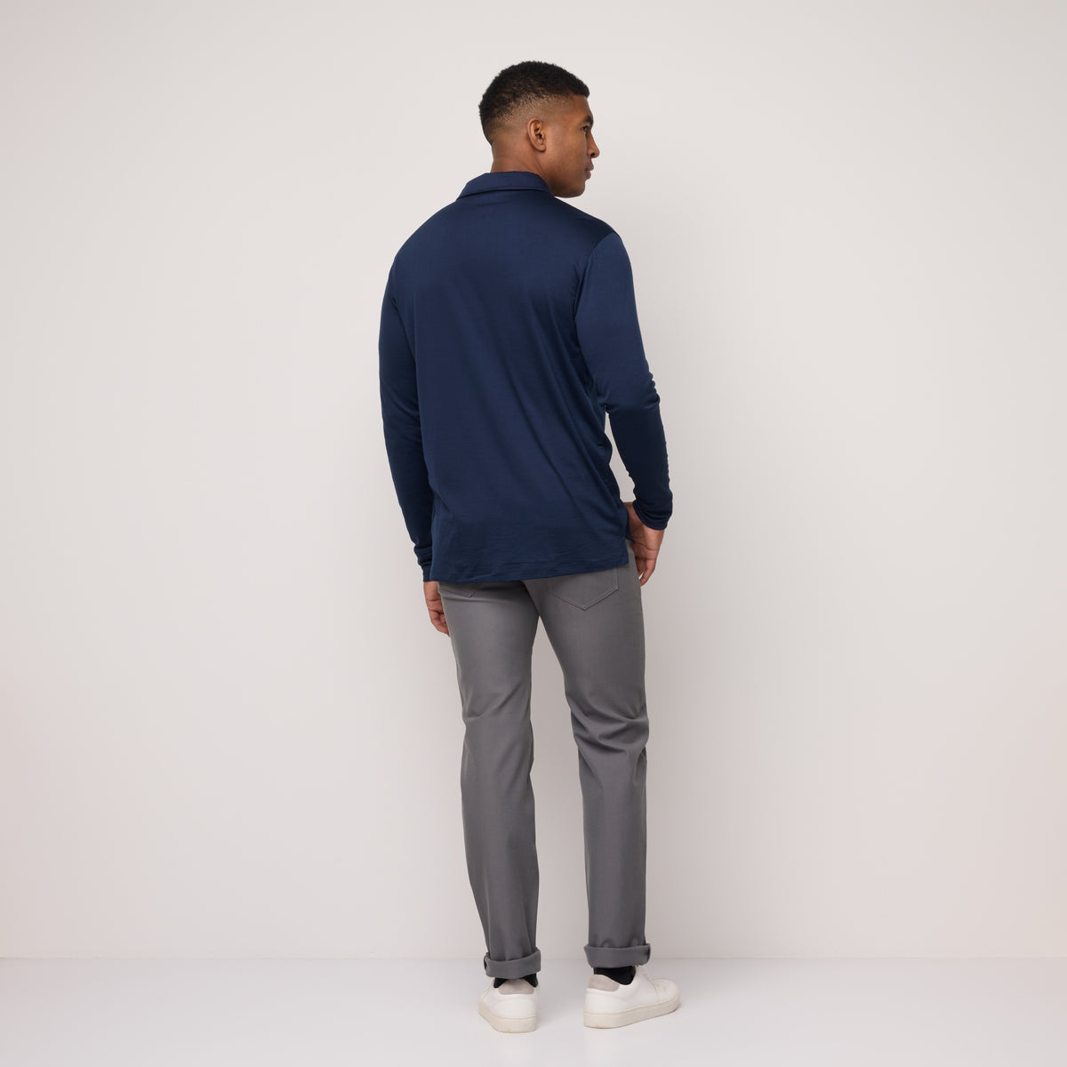 Men's Signature Long Sleeve Polo
