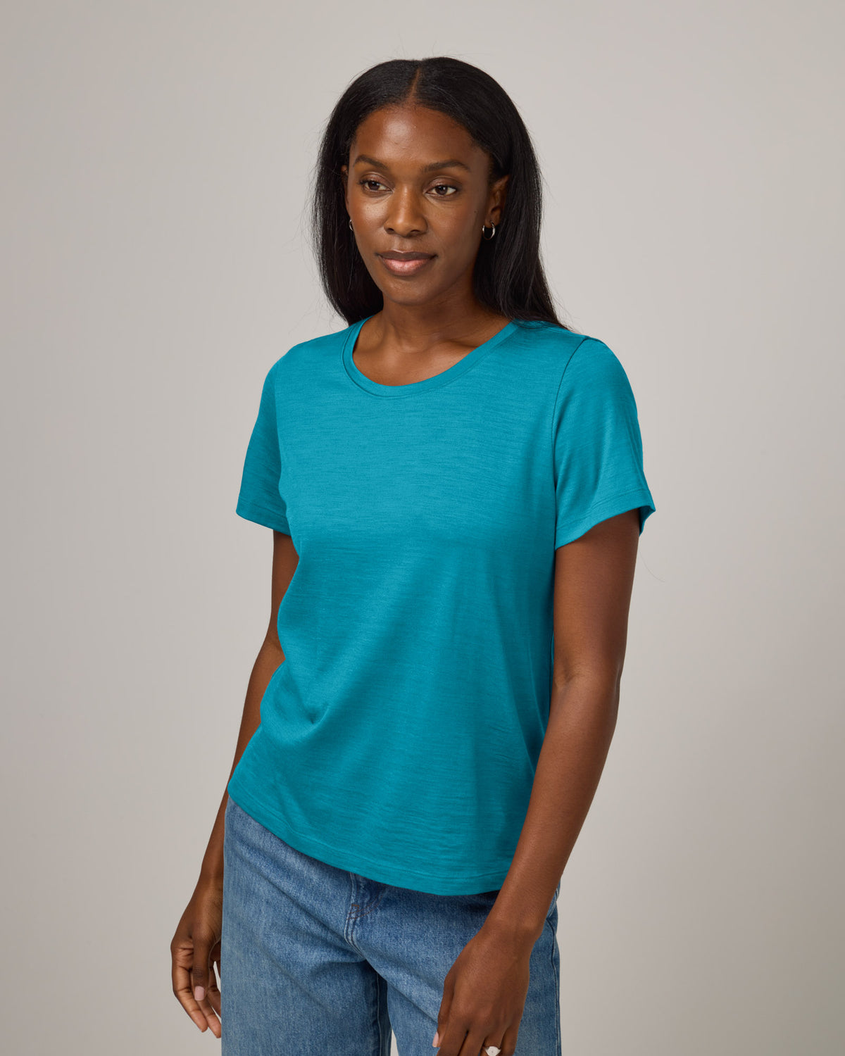 Zoe Easy Crew Neck Tee