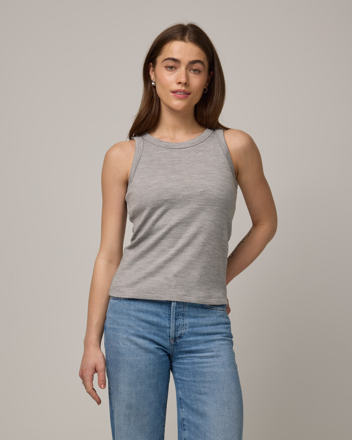 Lily Ribbed Tank