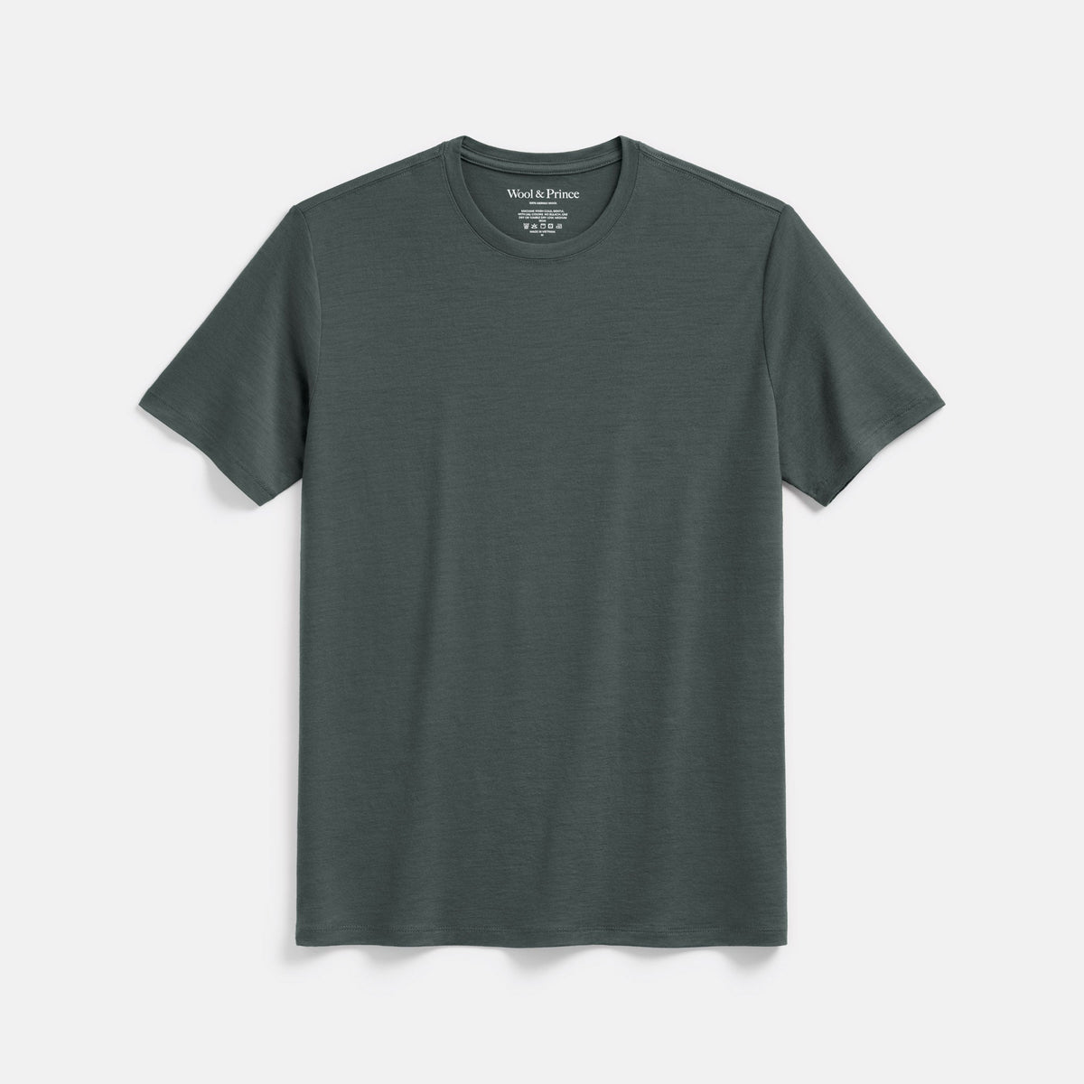 Men's 100% Wool Crew Neck Tee