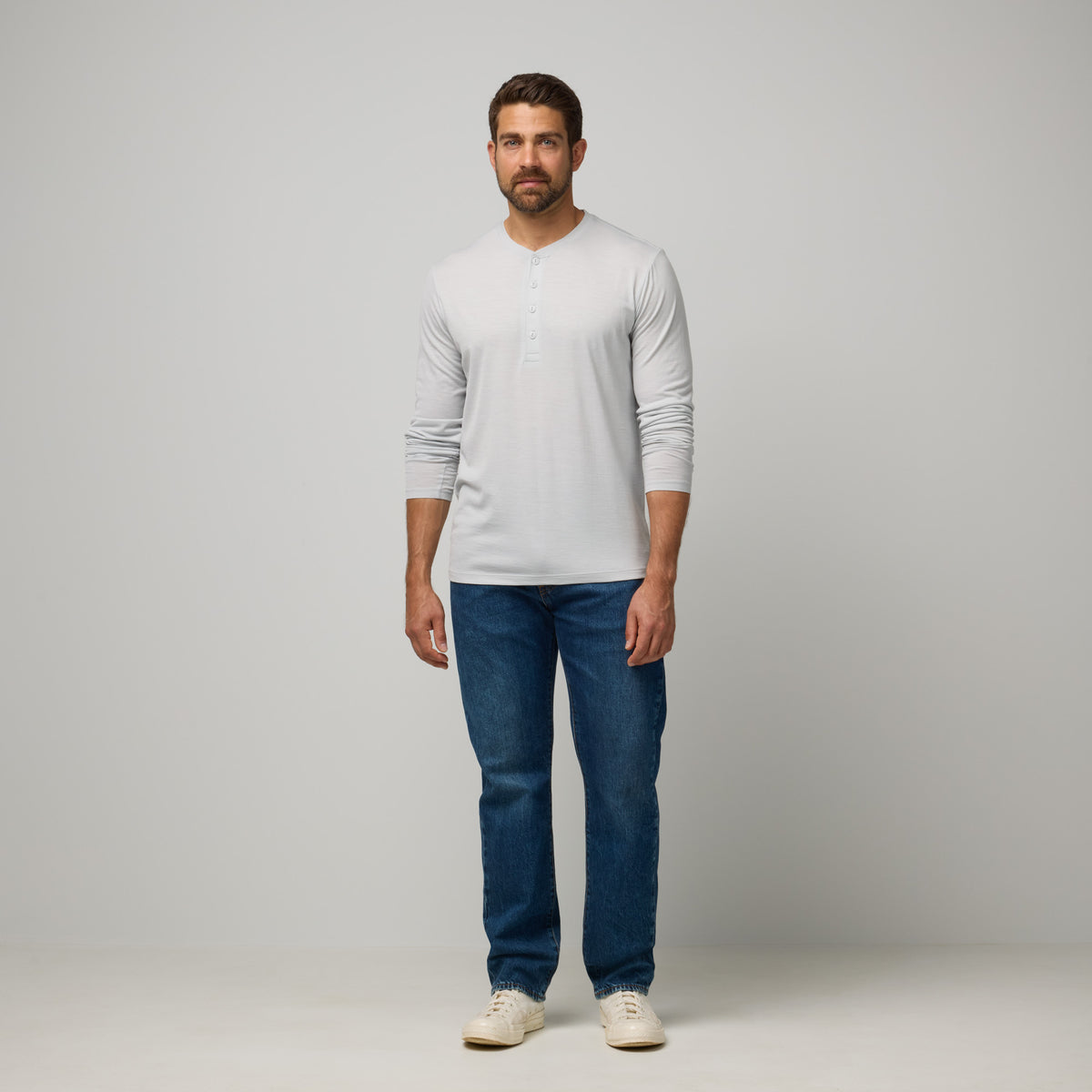 Men's Signature Long Sleeve Henley