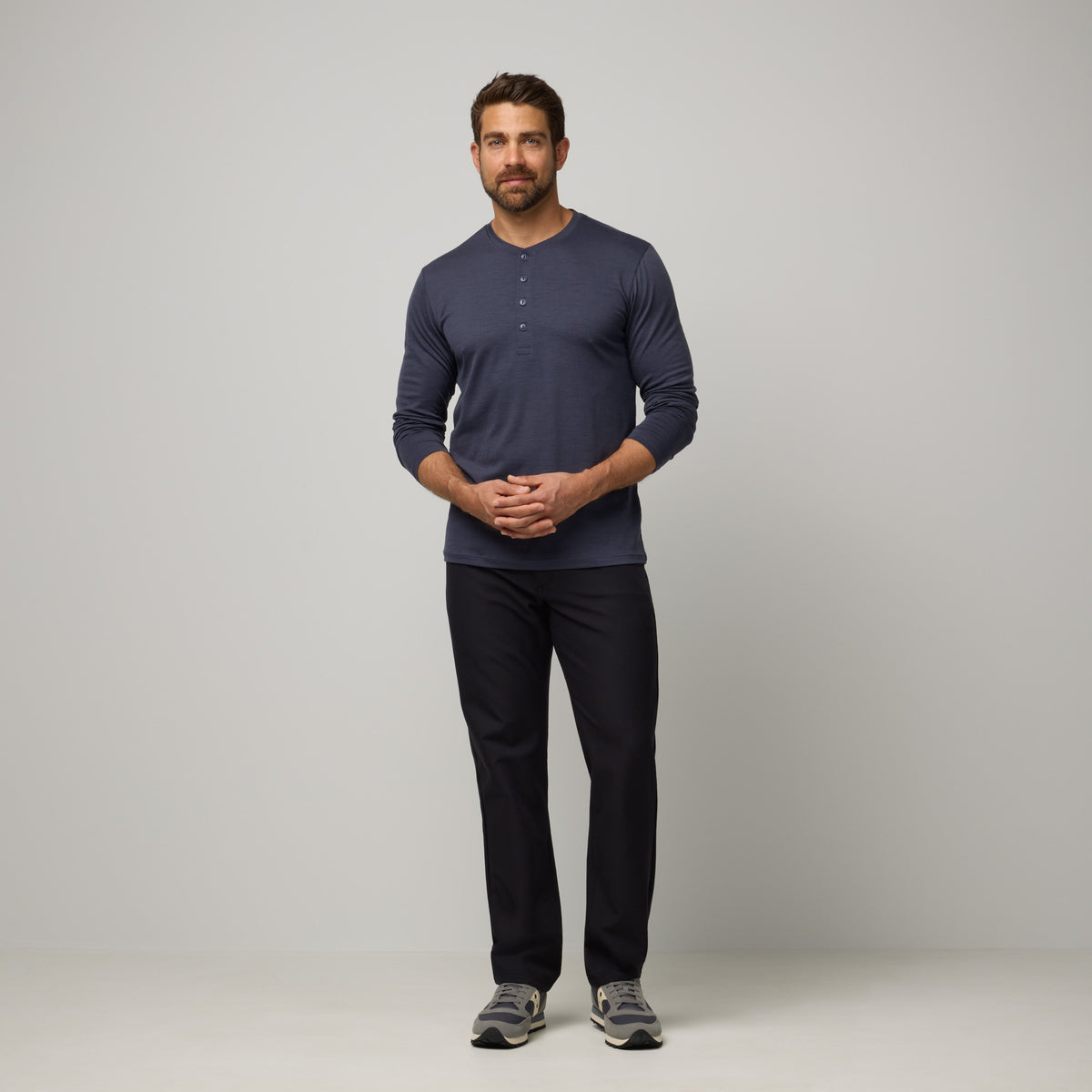 Men's Signature Long Sleeve Henley