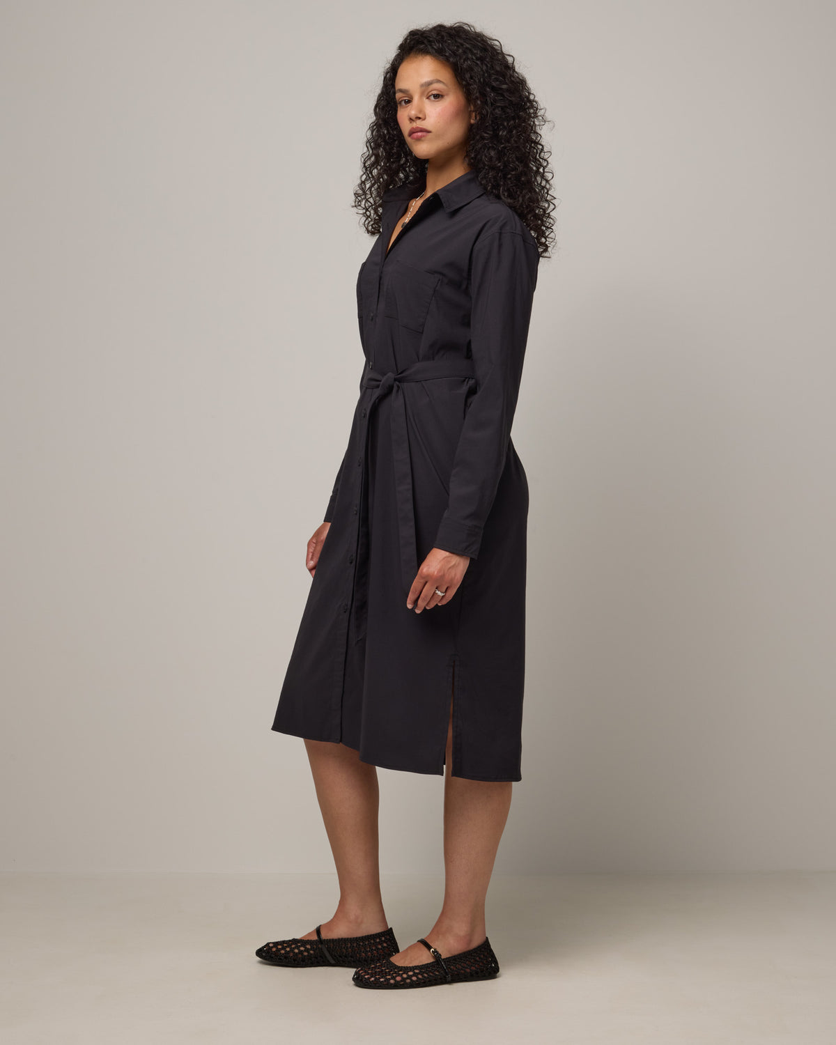 model-spec:Kenzy is is 5’8”, wearing a size S