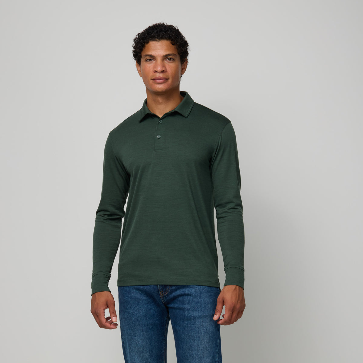 Men's Signature Long Sleeve Polo