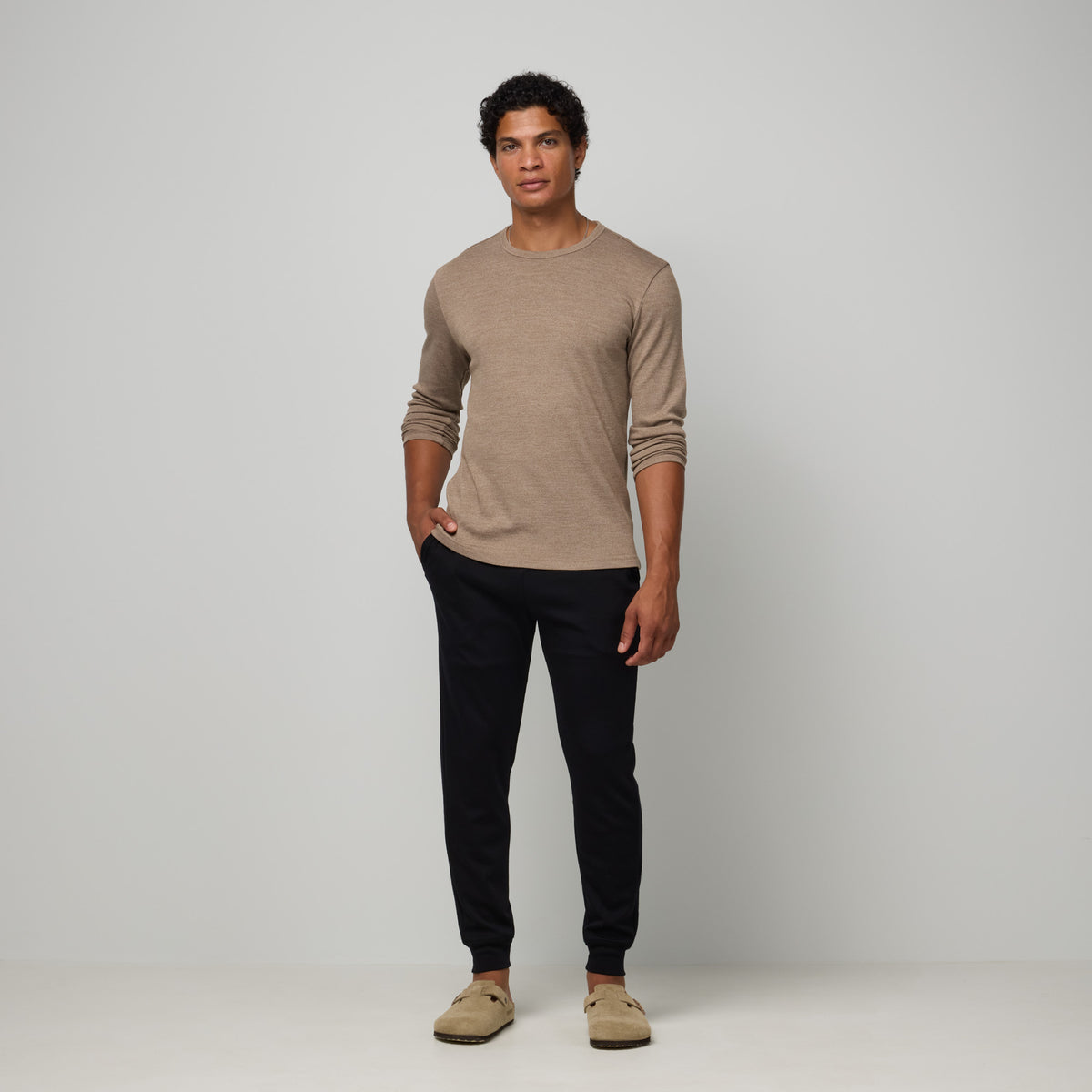 Men's Interlock Long Sleeve Tee
