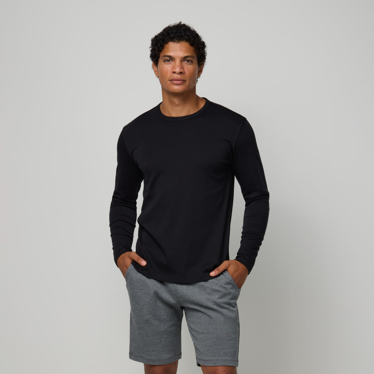 Men's Interlock Long Sleeve Tee